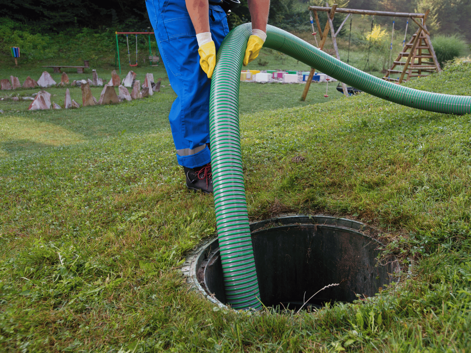 Tankrückbau arbeiten